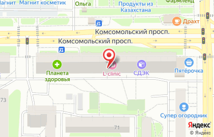 Цветочный салон Botanic flowers на карте