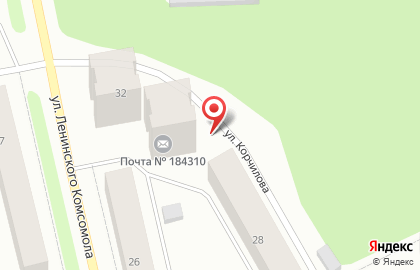 Почта Банк в Мурманске на карте