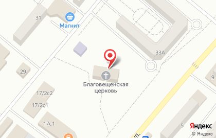 Служба доставки Инь-Янь в Комсомольском на карте