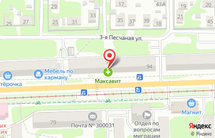 Агентство недвижимости Мир квартир в Пролетарском районе на карте