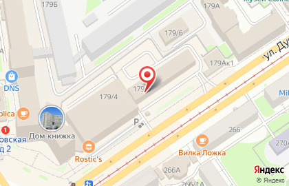 Банкомат ВТБ в Новосибирске на карте