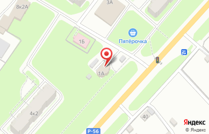 Продовольственный магазин Добрый пан на карте