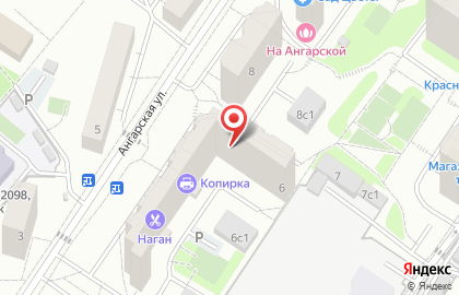 Ателье в Москве на карте