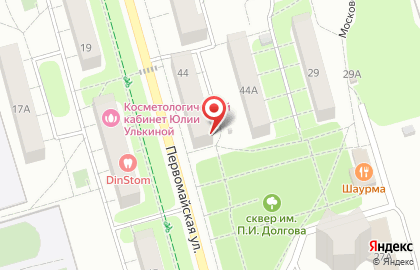 Магазин канцелярских товаров Клерк на карте