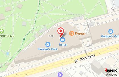 Магазин Macondo в Октябрьском районе на карте