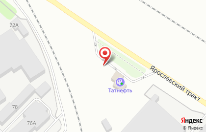 Татнефть в Ярославле на карте