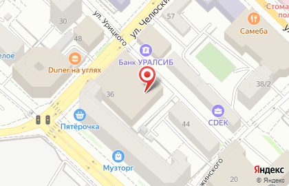 Банкомат АЛЬФА-БАНК, АО на улице Урицкого на карте