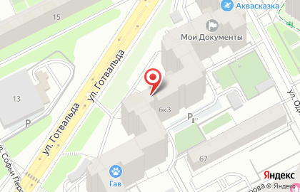 Супермаркет Пятёрочка в Верх-Исетском районе на карте