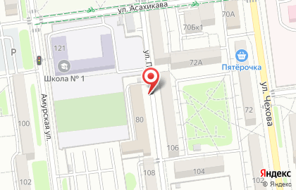 Ремонтно-строительная компания Олимп в Южно-Сахалинске на карте