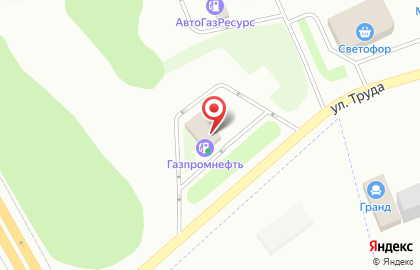Газпромнефть в Ярославле на карте