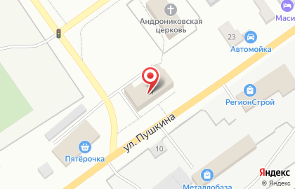 Военкомат Чернушинского района на карте
