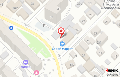 Магазин отделочных материалов Строй Маркет на улице Ушакова на карте