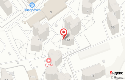 Массажный салон Perfect body в Автозаводском районе на карте