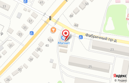 Гипермаркет Магнит в Тамбове на карте