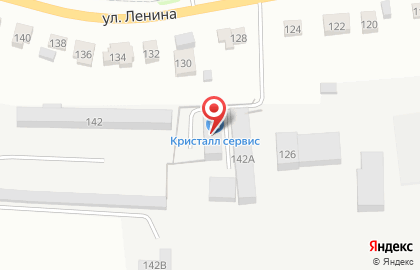 Шиномонтажная мастерская на улице Ленина на карте