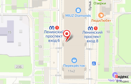 Магазин Табакон на бульваре Новаторов, 11 к 2 на карте