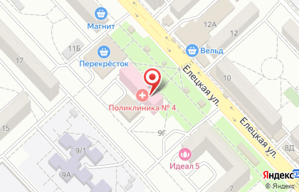 Центр диагностики ЛДЦ МИБС-Волгоград на Елецкой улице на карте