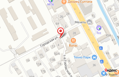 Продуктовый магазин в Махачкале на карте