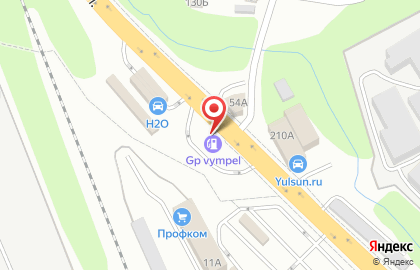 GP Vympel на Лесозаводской улице на карте