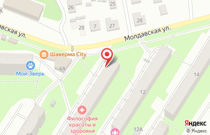 Авто Стар на Молдавской улице на карте