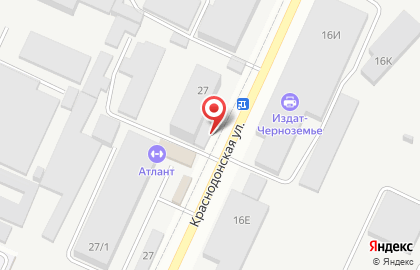 ООО ВОРОНЕЖСКАЯ ТРИКОТАЖНАЯ МАНУФАКТУРА на карте