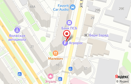 Банк Агророс в Саратове на карте
