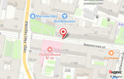 Салон красоты Style в Петроградском районе на карте