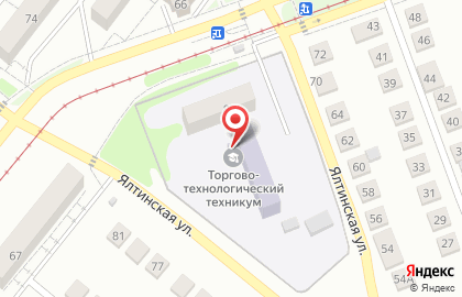 Торгово-технологический техникум в Орске на карте