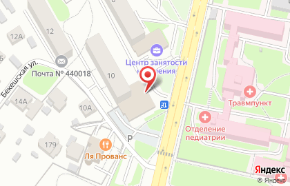 Евросвет в Ленинском районе на карте