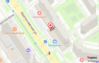 Магазин разливного пива, ИП Брунов А.В. на карте