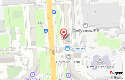 Магазин товаров смешанного типа на Российской улице на карте
