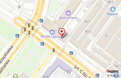 Салон сотовой связи МегаФон в Грозном на карте