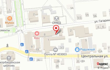 Торгово-сервисная компания Партнер на улице Павших Борцов на карте