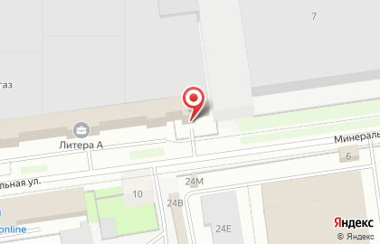 Бизнес-центр М13 на карте