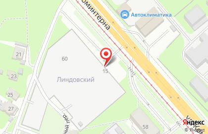 Автостоянка в Нижнем Новгороде на карте