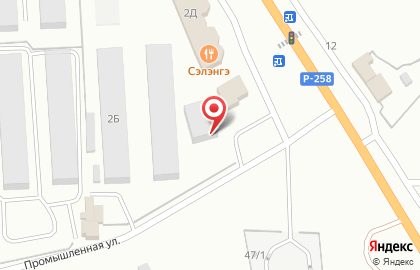 Закусочная Владивосток на Промышленной улице на карте