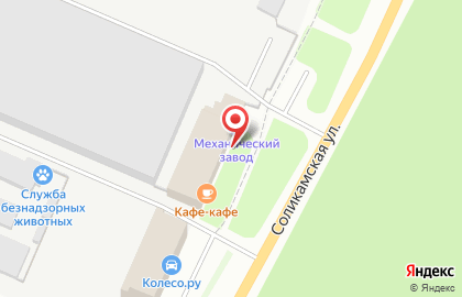 Центр запчастей Автоленд в Мотовилихинском районе на карте