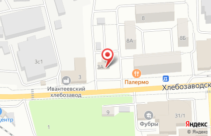 Магазин и киоск на Хлебозаводской улице на карте