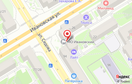 Муниципальное образование Ивановский округ на Ивановской улице на карте