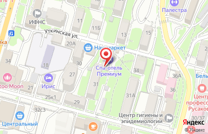 Транспортная компания Атэк на Уткинской улице на карте