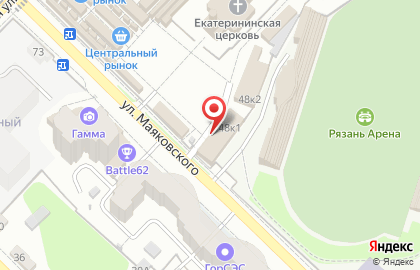 Магазин ковров в Рязани на карте