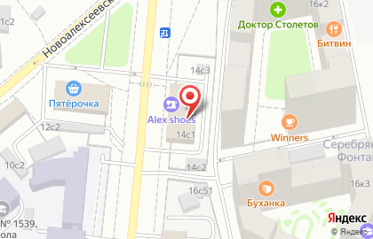 ЮНик на Алексеевской на карте