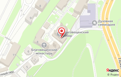 Церковь во имя преподобного Сергия Радонежского (Сергиевская церковь) на карте