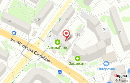 Пельменная №1 на улице Максима Горького на карте