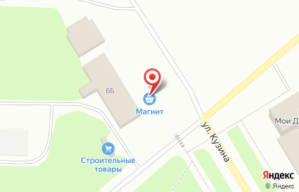 Супермаркет Магнит в Мурманске на карте