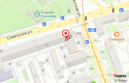Рекламное агентство Паутина в Октябрьском районе на карте