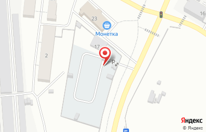 Автостоянка в Ханты-Мансийске на карте