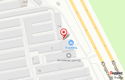 Автосервис АвтоДепо в Ханты-Мансийске на карте