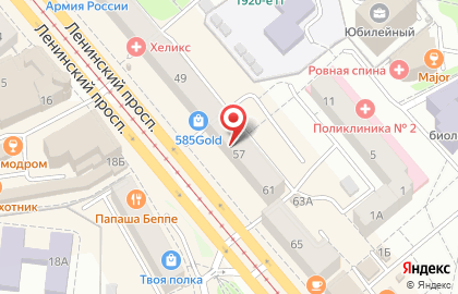 Мастерская-магазин запчастей для сотовых телефонов KDparts в Калининграде на карте