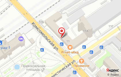 Управление Судебного департамента в Волгоградской области на карте